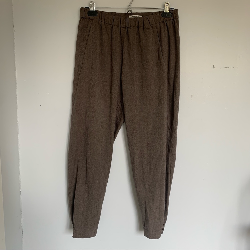 BABATON BROWN DRESS PANTS - Picture 2 of 8